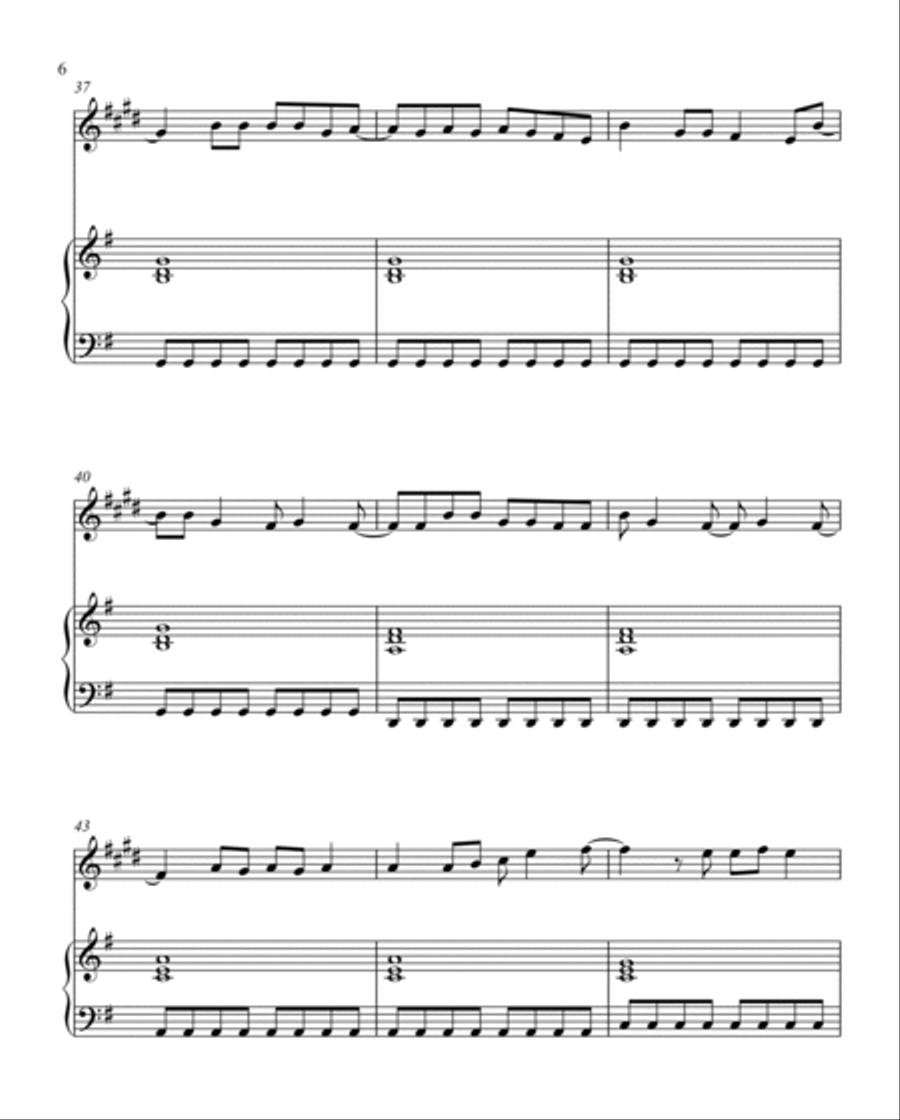You Belong With Me Woodwind Duet scores gallery preview page 6