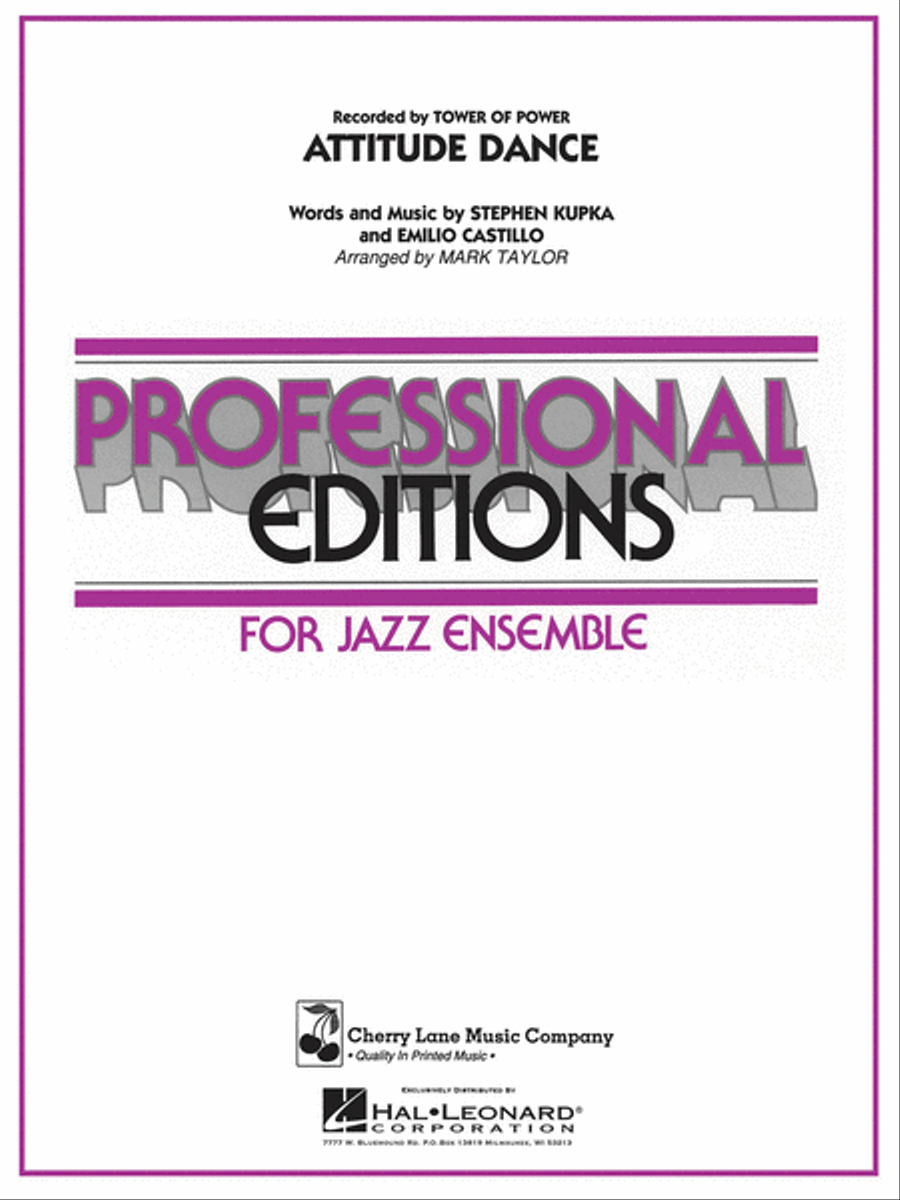 Attitude Dance Jazz Ensemble scores gallery preview page 1