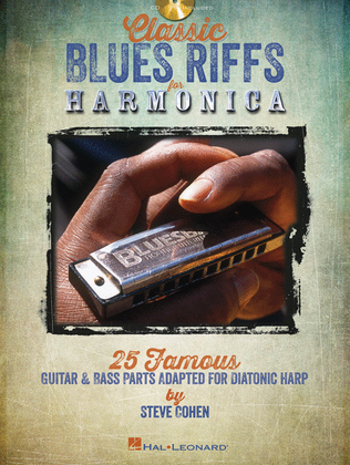 Book cover for Classic Blues Riffs for Harmonica