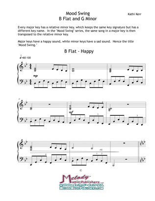 Mood Swing in B Flat and G Minor