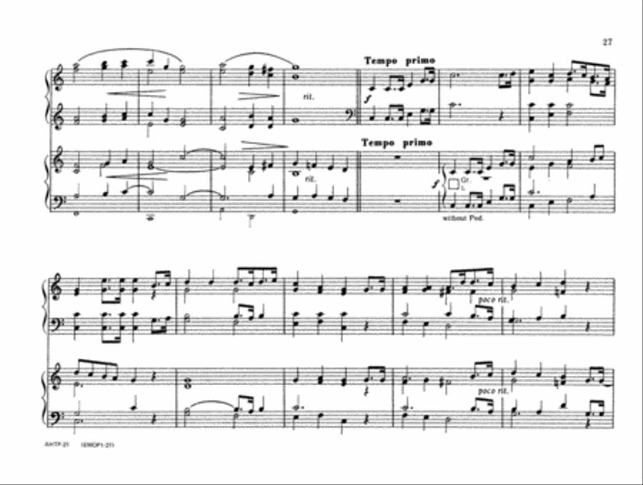 Easter Moods for Organ and Piano Vol 1 Organ scores gallery preview page 11