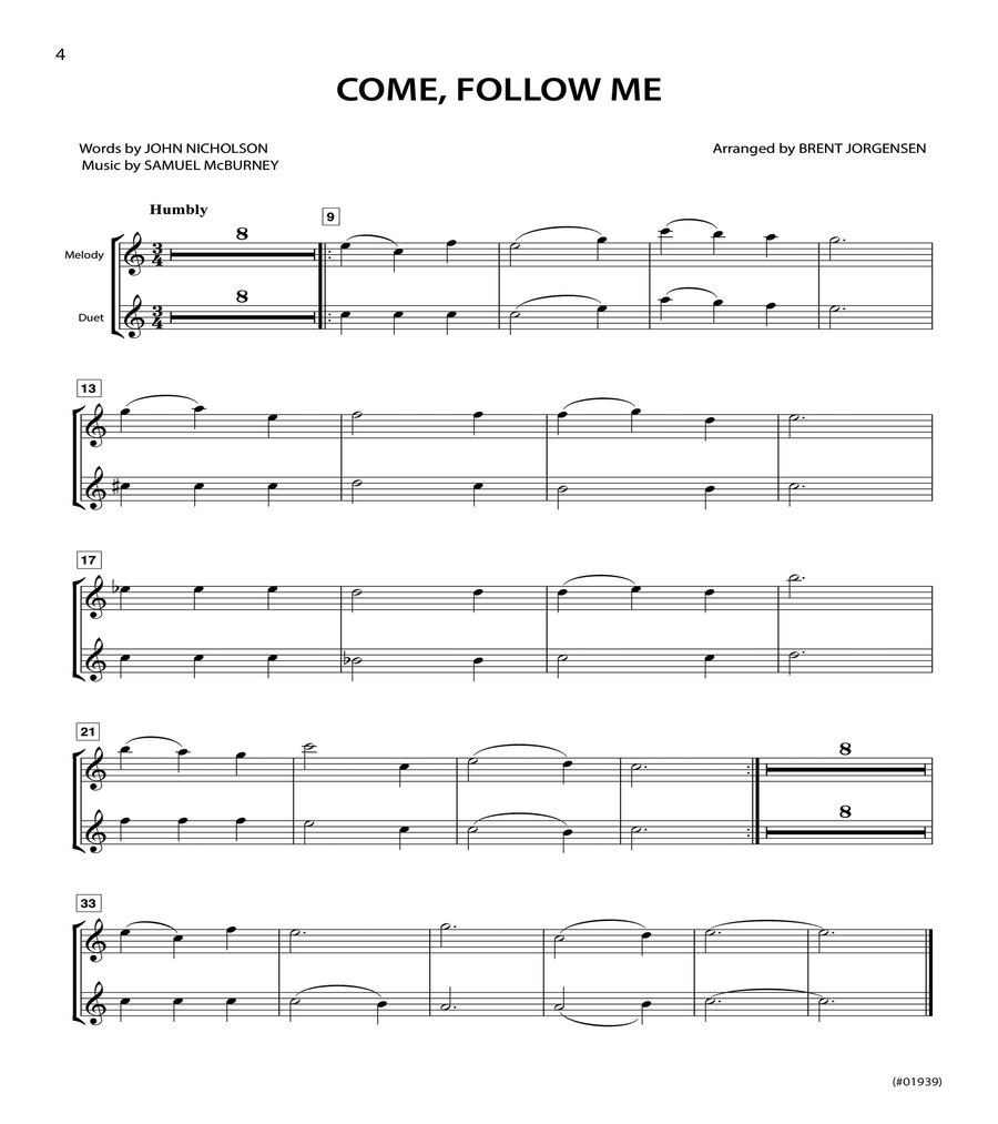 HYMN-ALONGS Vol. 1 - OBOE Voice Solo scores gallery preview page 2