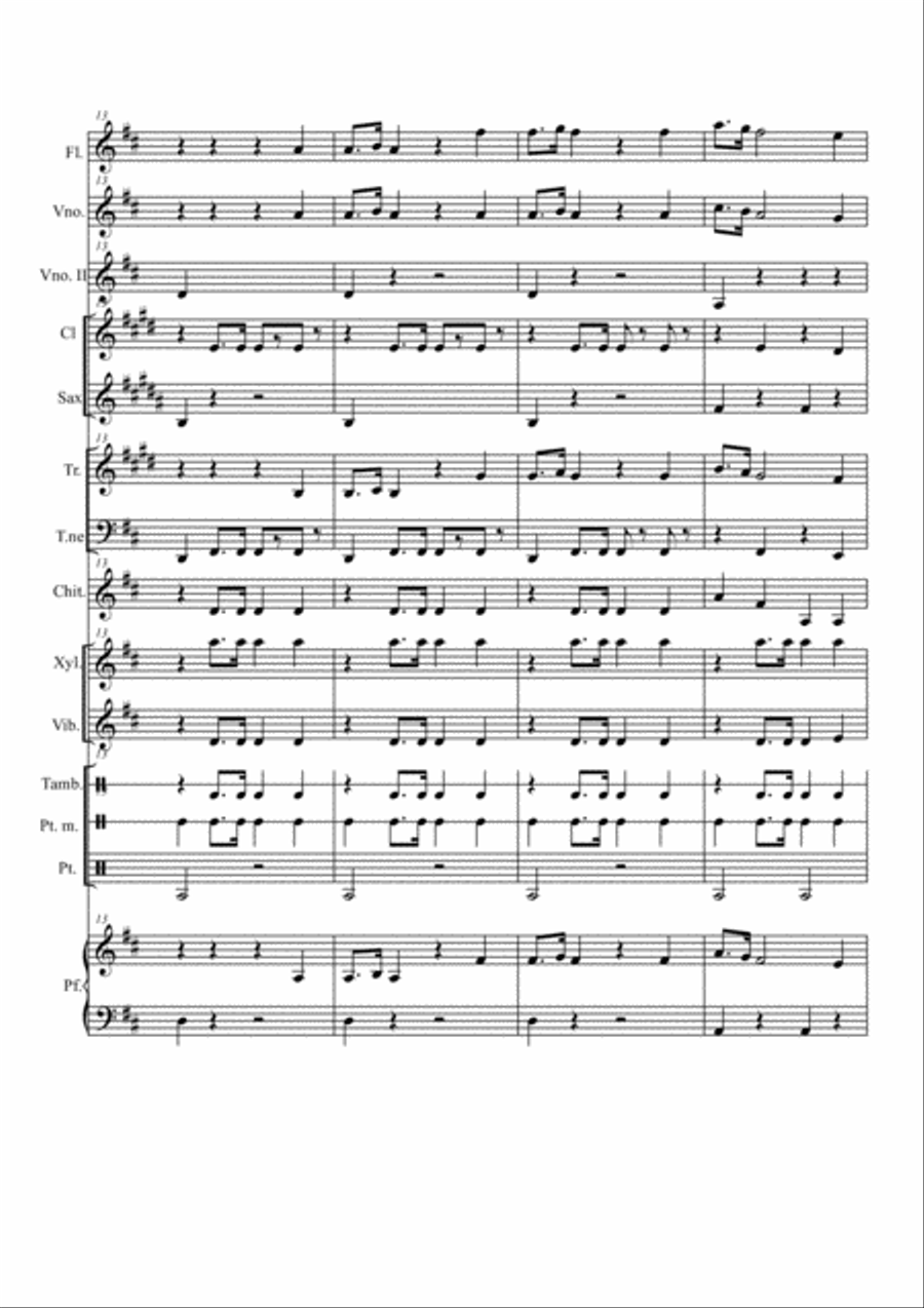 Inno d'Italia Large Ensemble scores gallery preview page 4