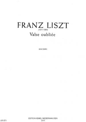 Book cover for Valse oubliee