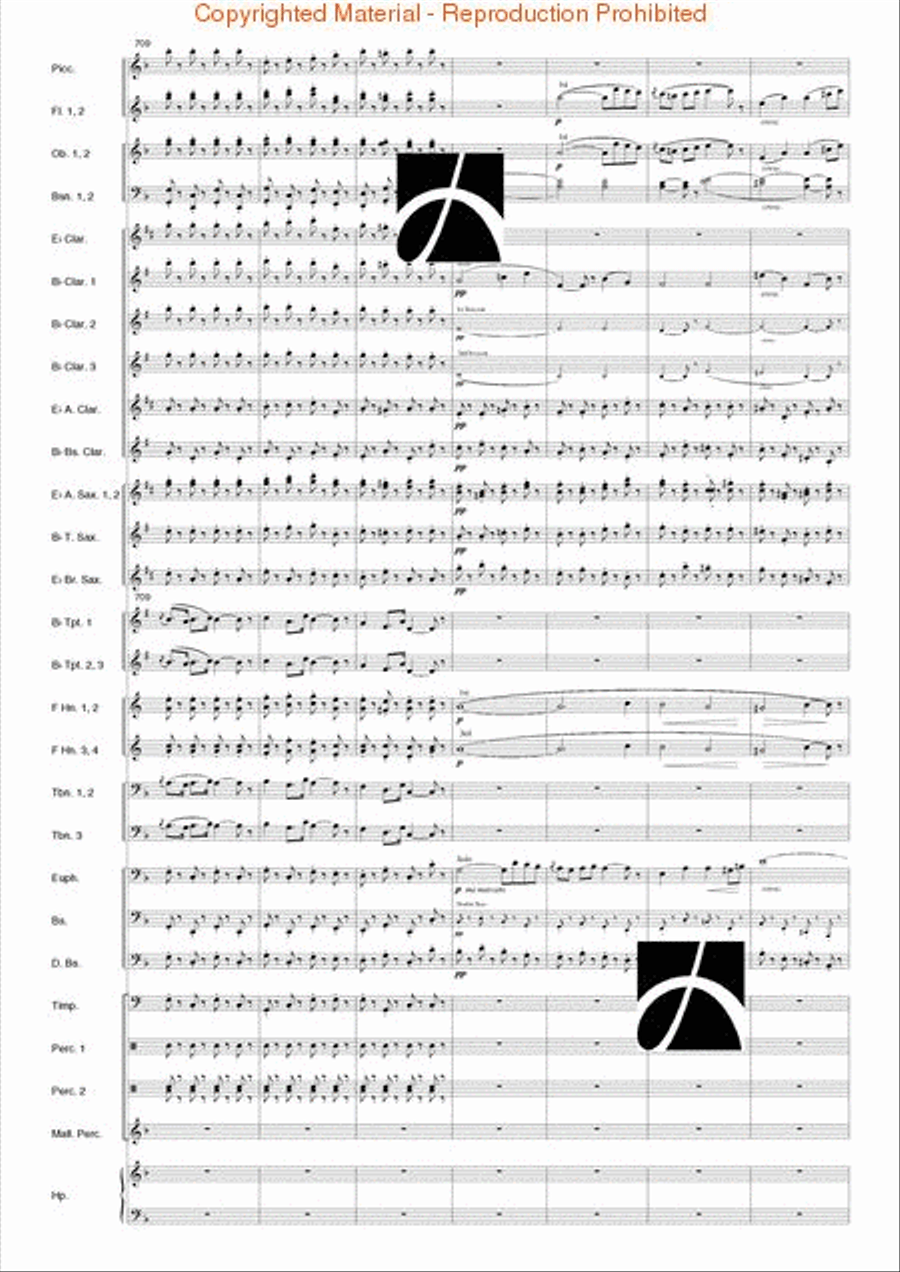 Carmen Suite Carmen Suite Concert Band scores gallery preview page 77
