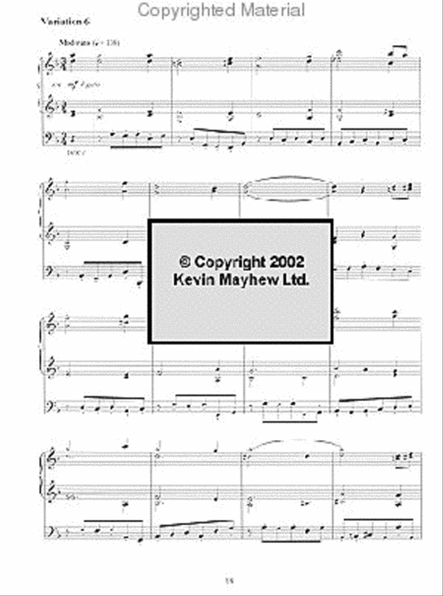 Variations on King's Lynn Organ scores gallery preview page 4