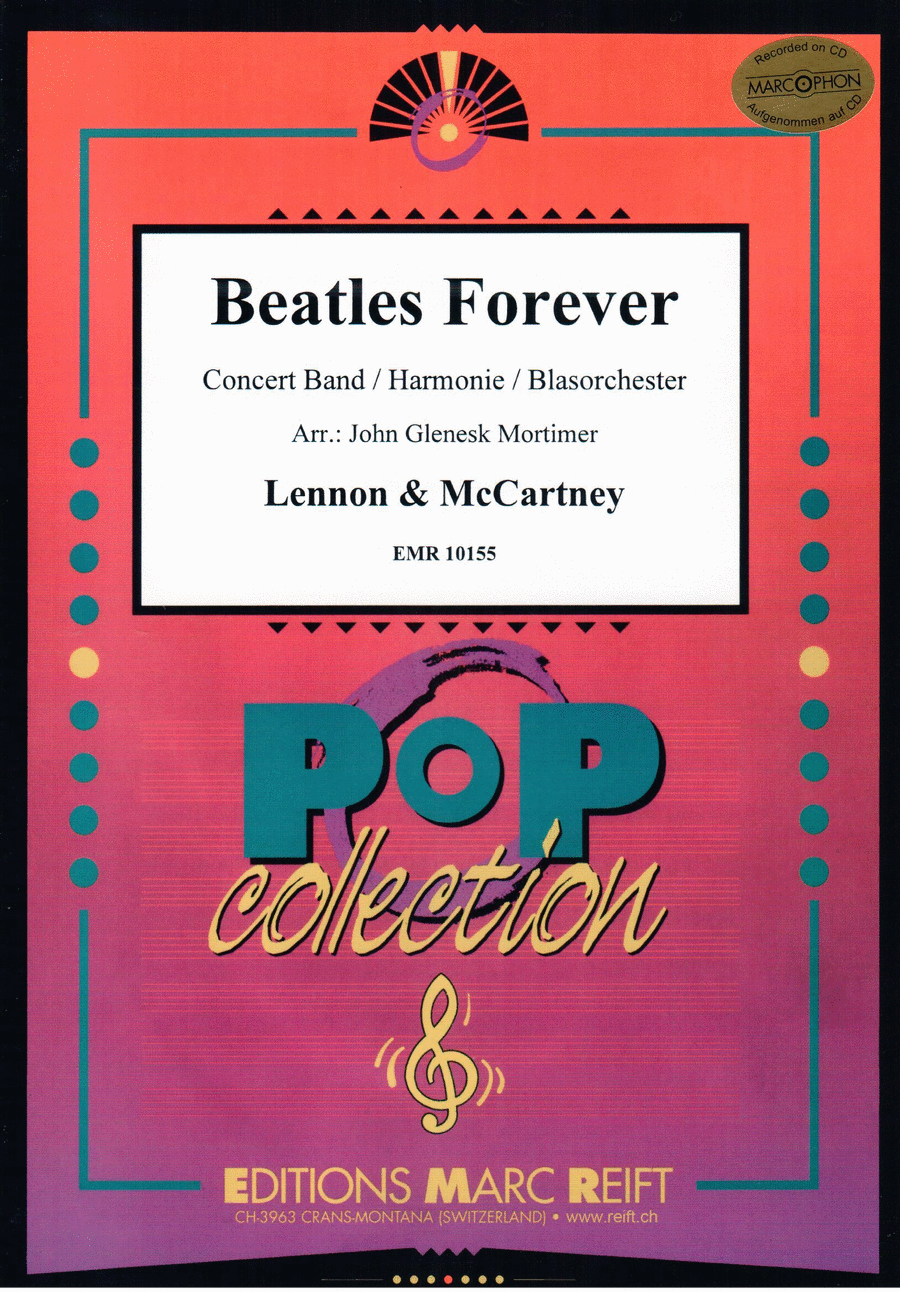 Beatles Forever Concert Band scores gallery preview page 1