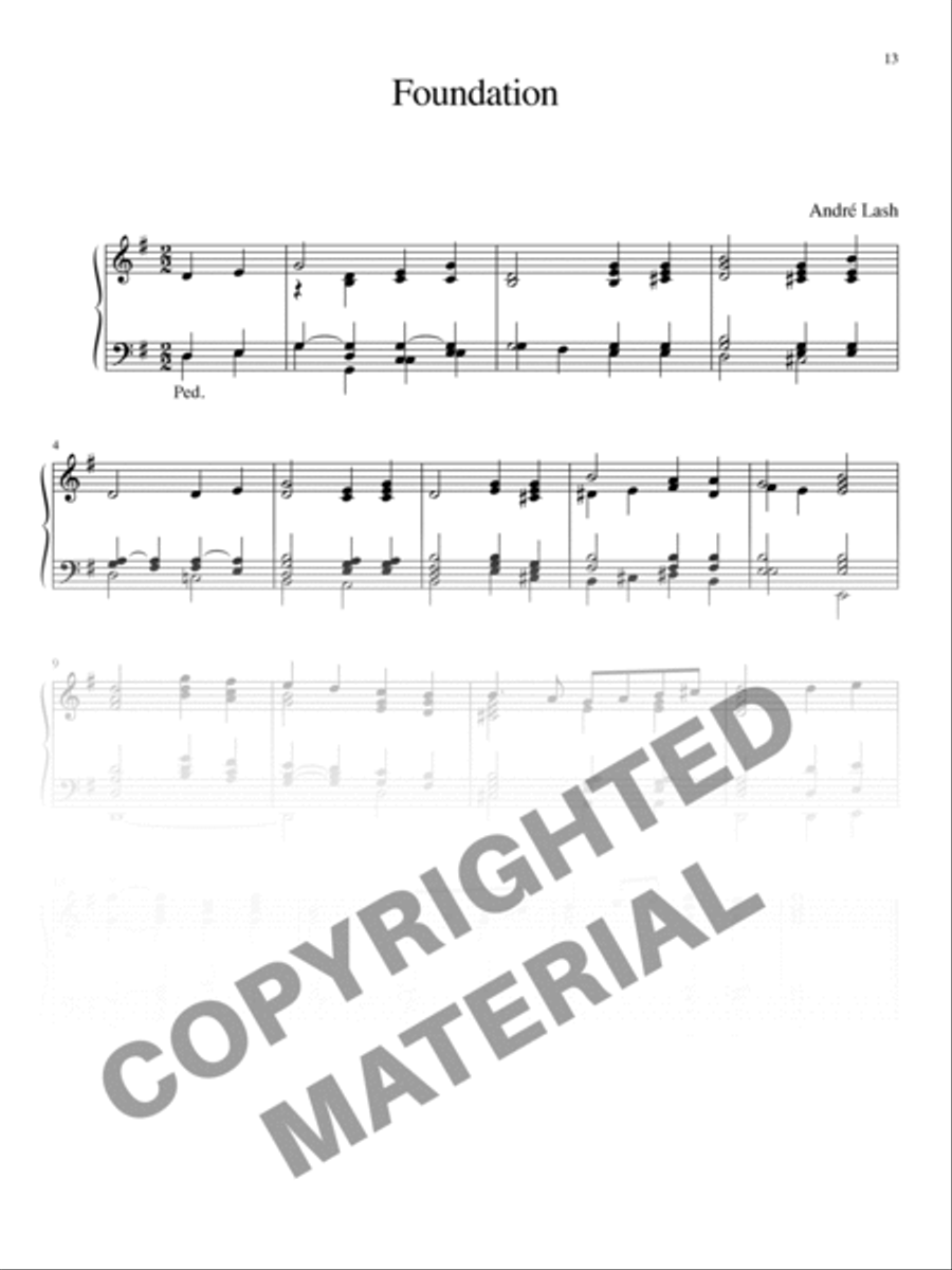 30 Reharmonizations for Organ Organ Solo scores gallery preview page 9