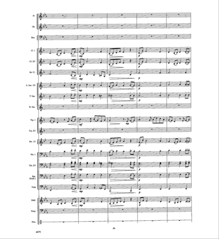 The Legend of Danny Boy Concert Band scores gallery preview page 3