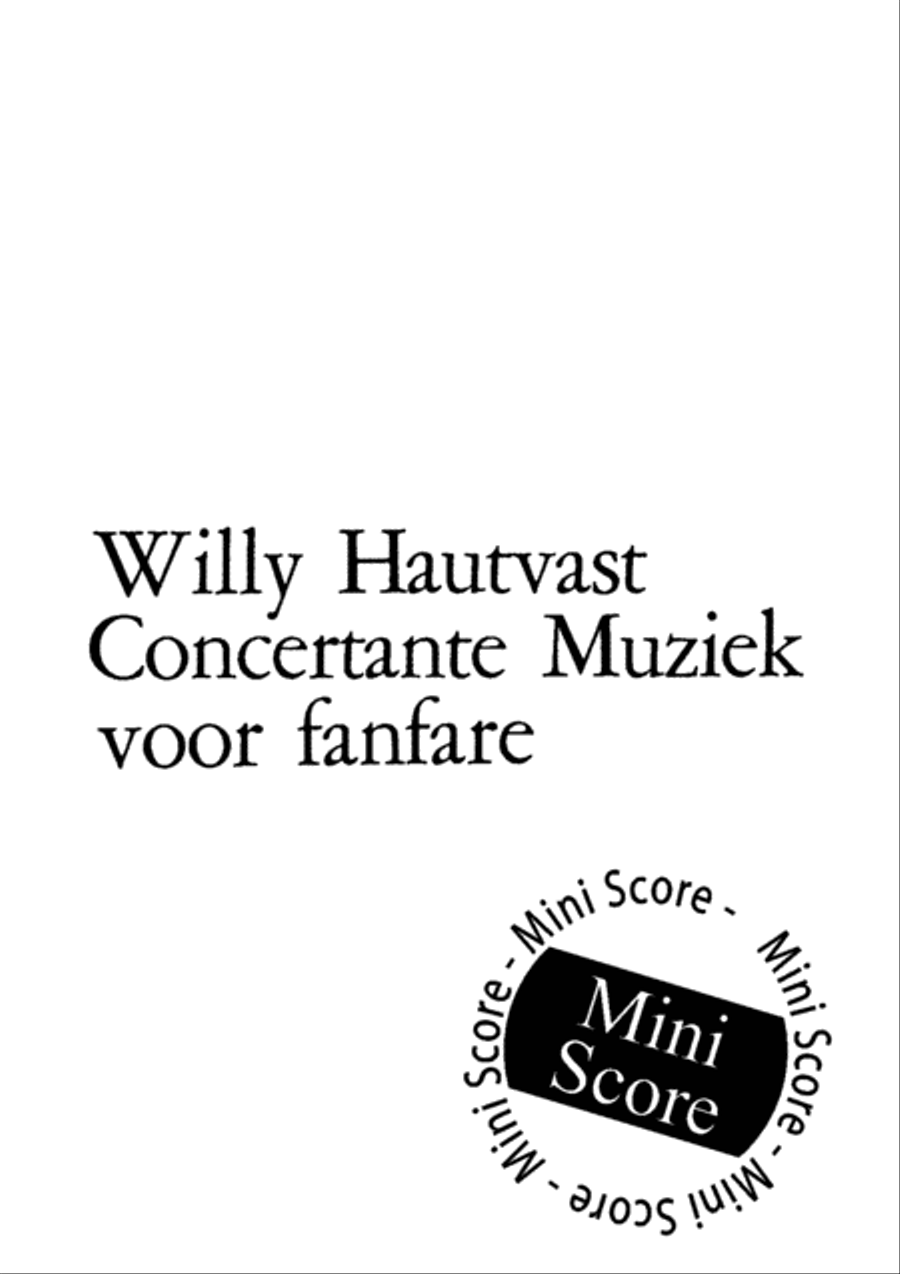 Concertante Muziek Concert Band scores gallery preview page 3