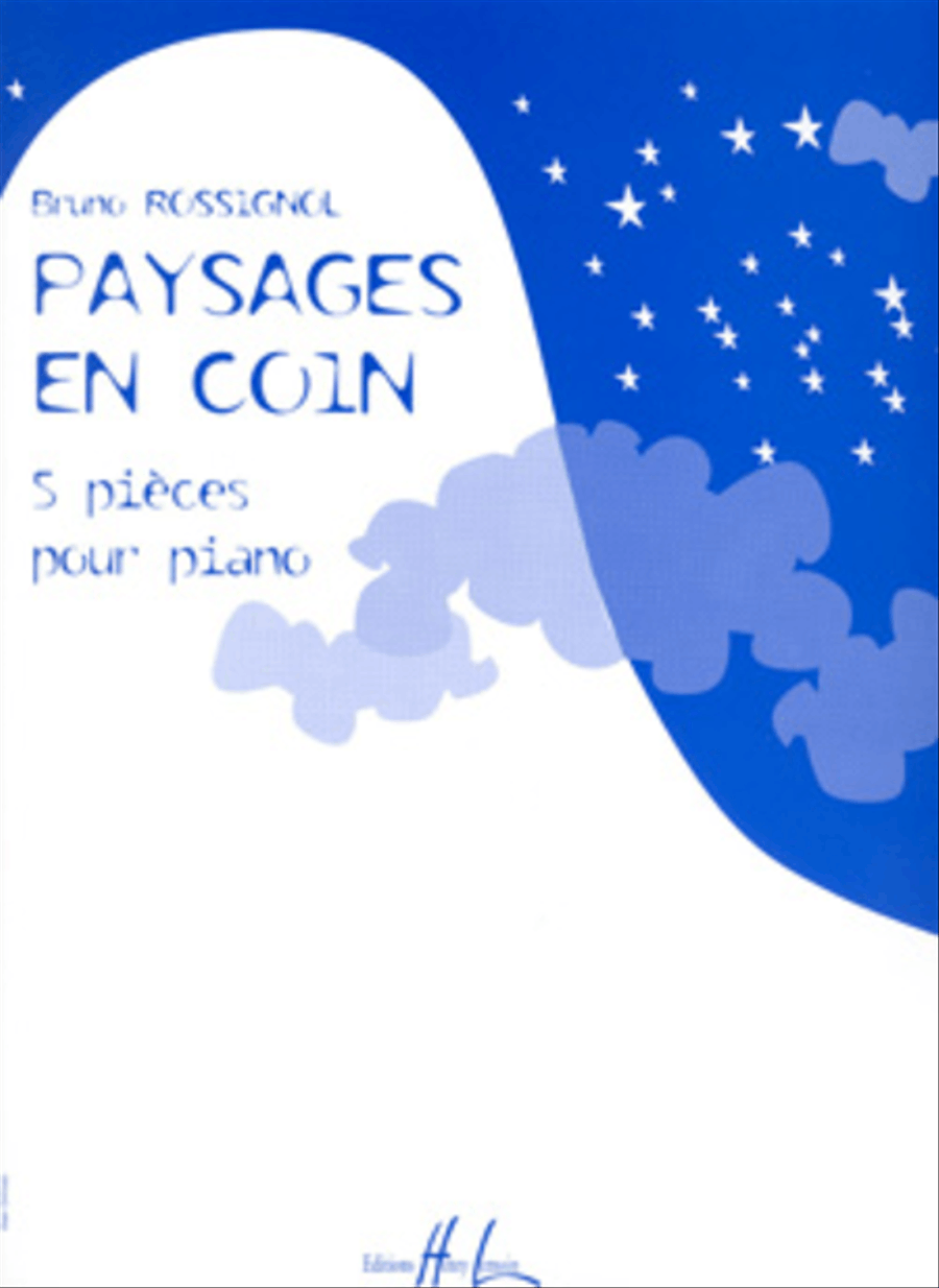 Paysages En Coin Paysages En Coin Piano Solo scores gallery preview page 1