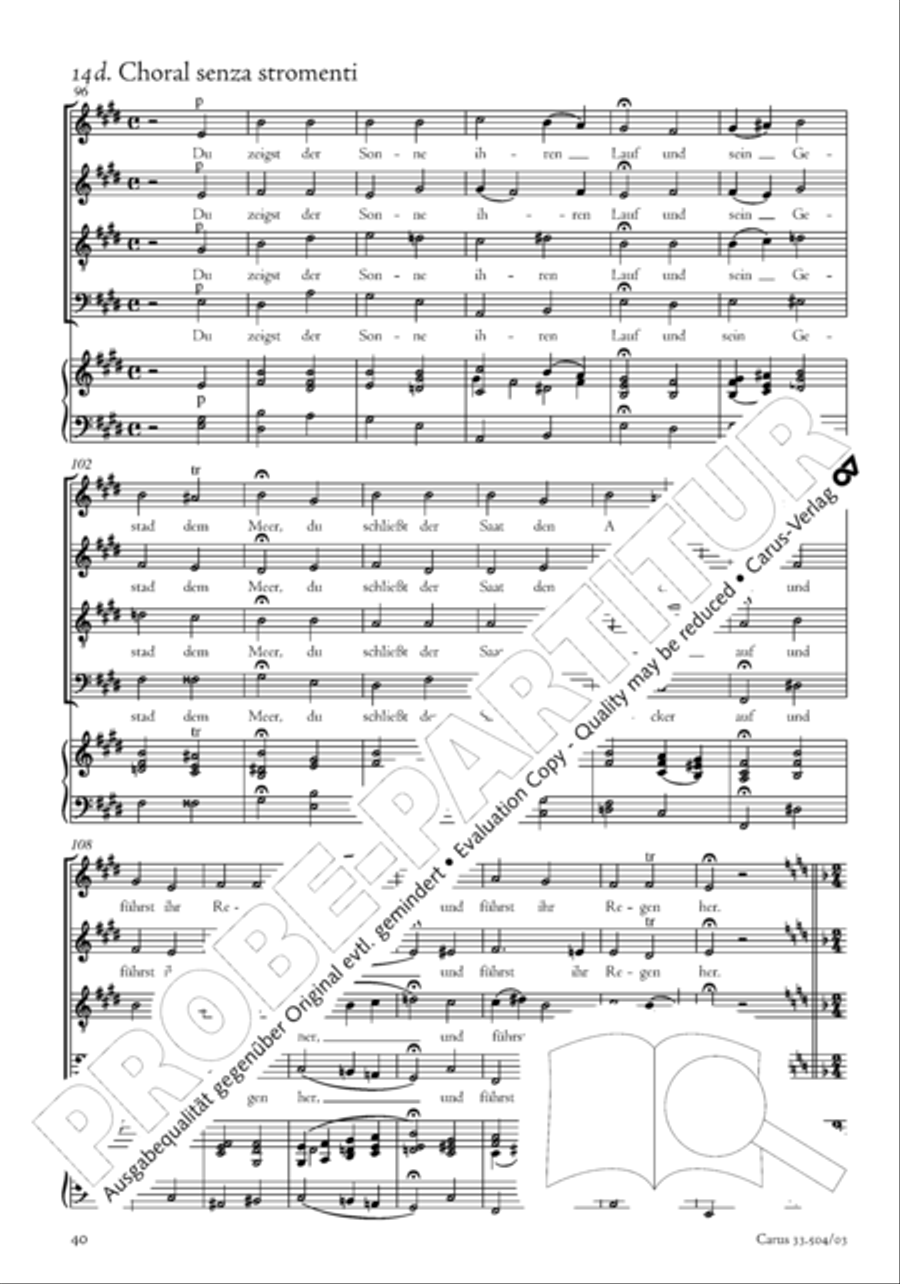 Dank-Hymne der Freundschaft 4-Part scores gallery preview page 41