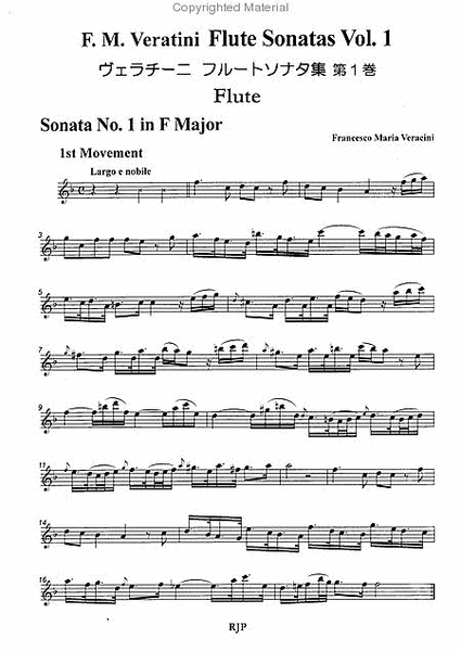 Flute Sonatas Vol. 1 image number null