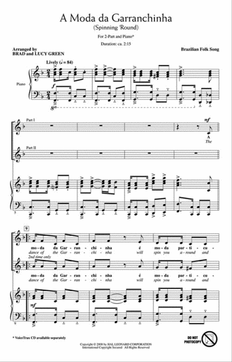 A Moda da Garranchinha 2-Part scores gallery preview page 2