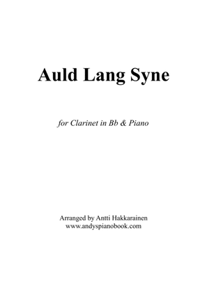 Book cover for Auld Lang Syne - Clarinet & Piano