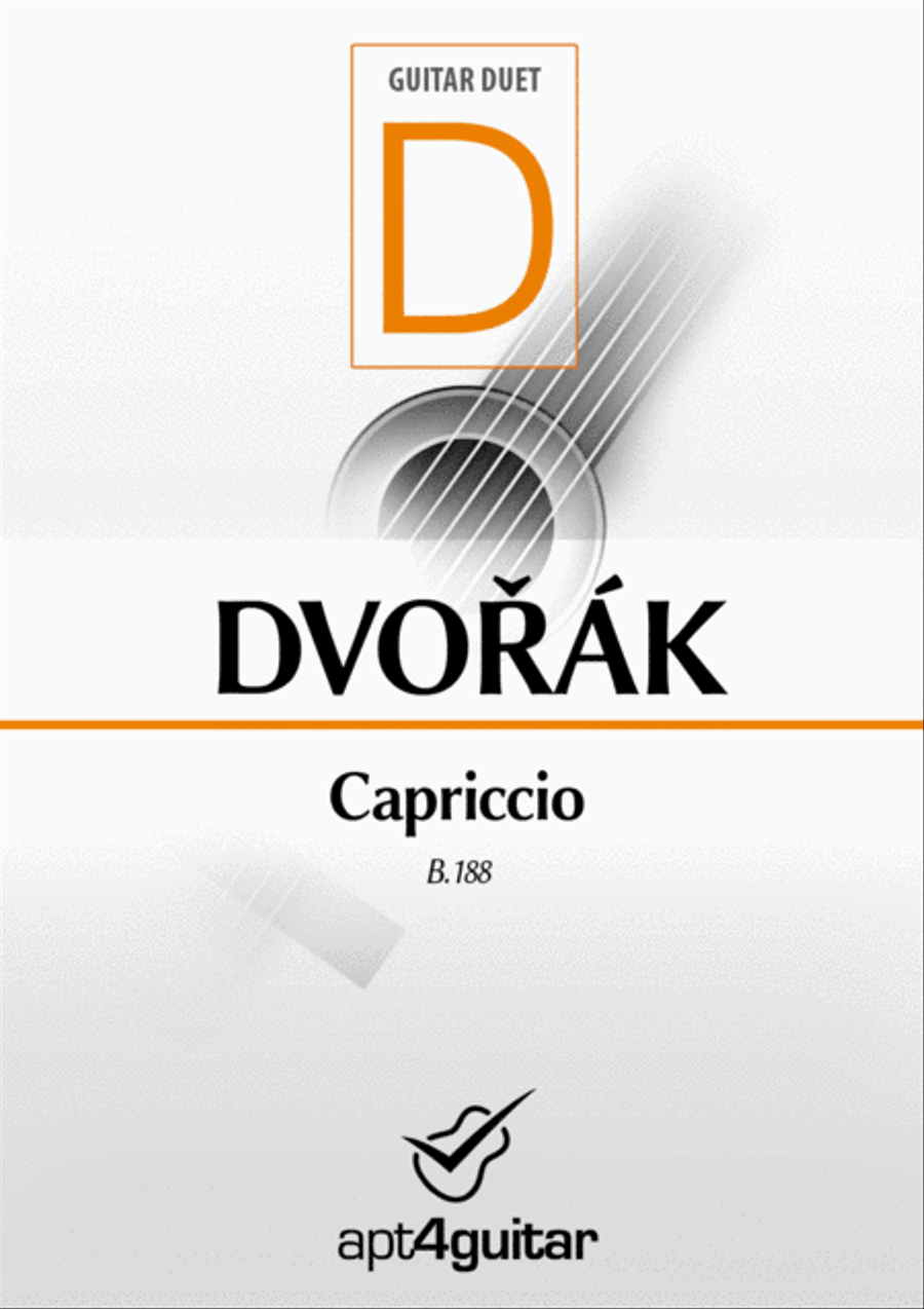 Capriccio B.188 Capriccio B.188 Classical Guitar scores gallery preview page 1