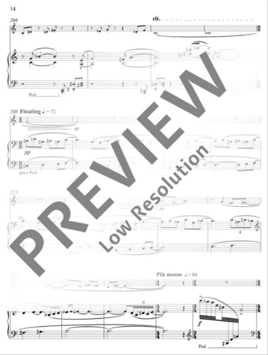 Serpents of Wisdom Piano Accompaniment scores gallery preview page 17