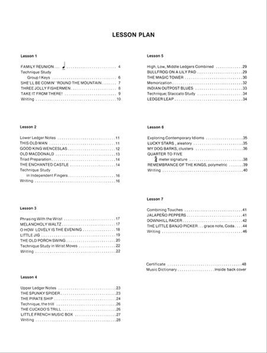 Noona Basic Piano Book 4 Noona Basic Piano Book 4 Piano Method scores gallery preview page 3