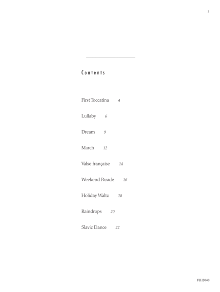 Easy Solo-ettes Easy Piano scores gallery preview page 3