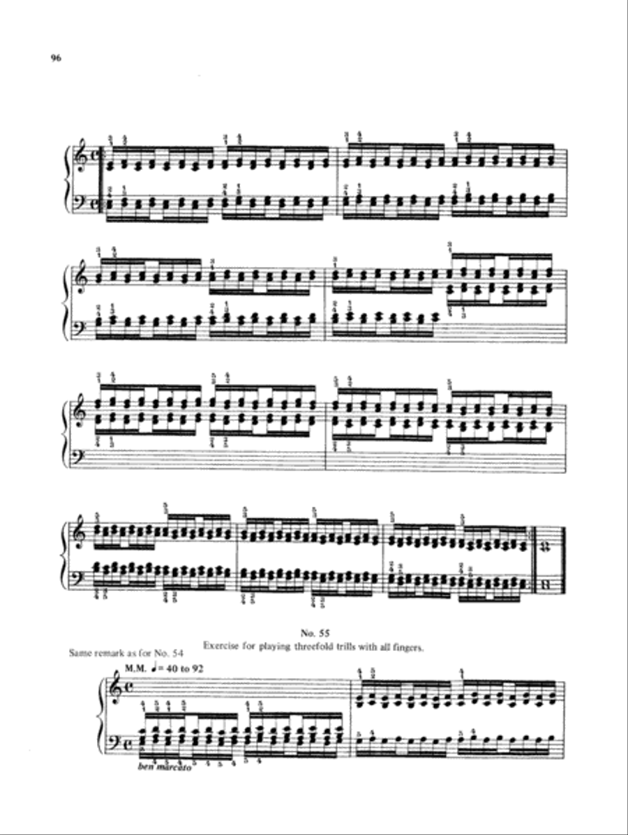 Hanon: The Virtuoso Pianist (Complete) Piano Solo scores gallery preview page 1