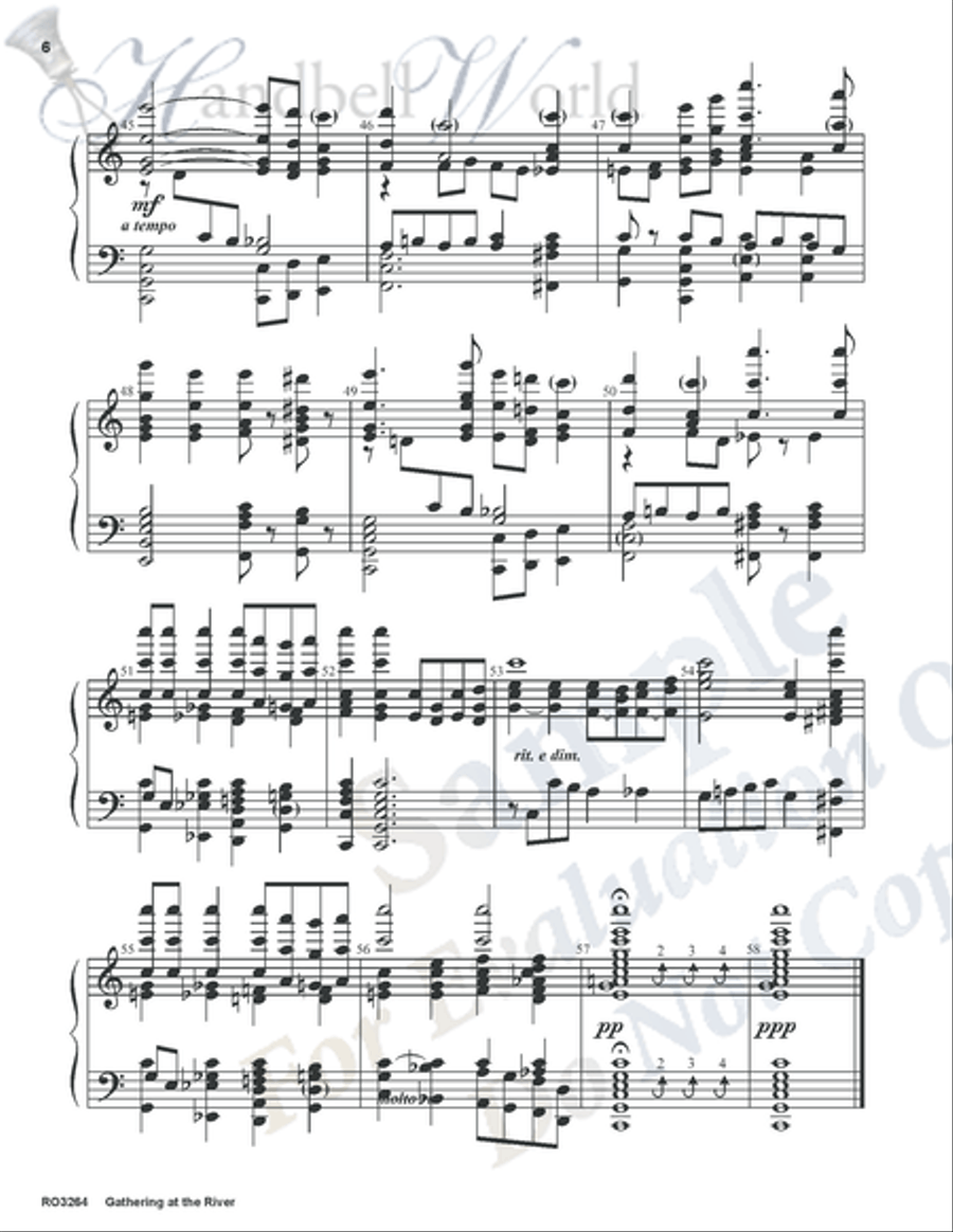 Gathering at the River 5-Octaves scores gallery preview page 4
