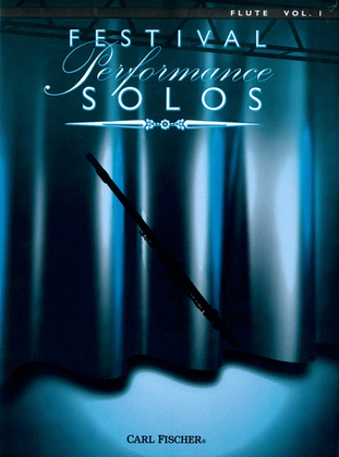 Book cover for Festival Performance Solos - Volume 1 (Flute)