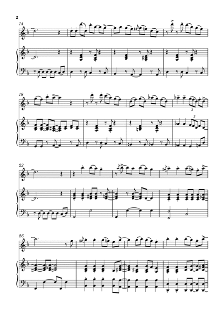 Razzle Dazzle! Razzle Dazzle! Flute Solo scores gallery preview page 2