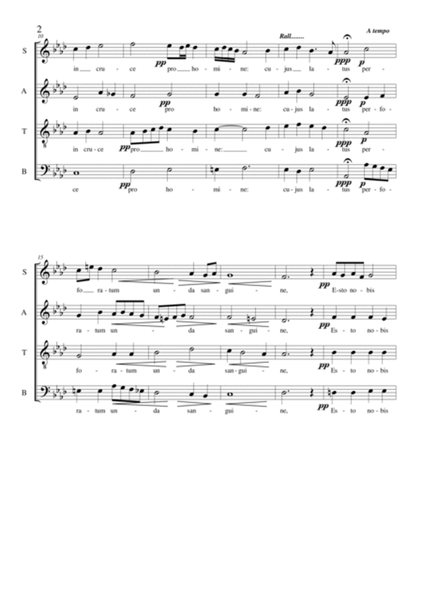 Ave verum corpus - Choir SATB a cappella image number null
