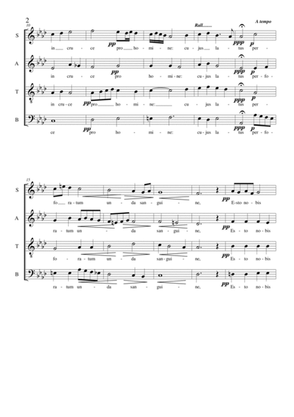 Ave verum corpus - Choir SATB a cappella image number null