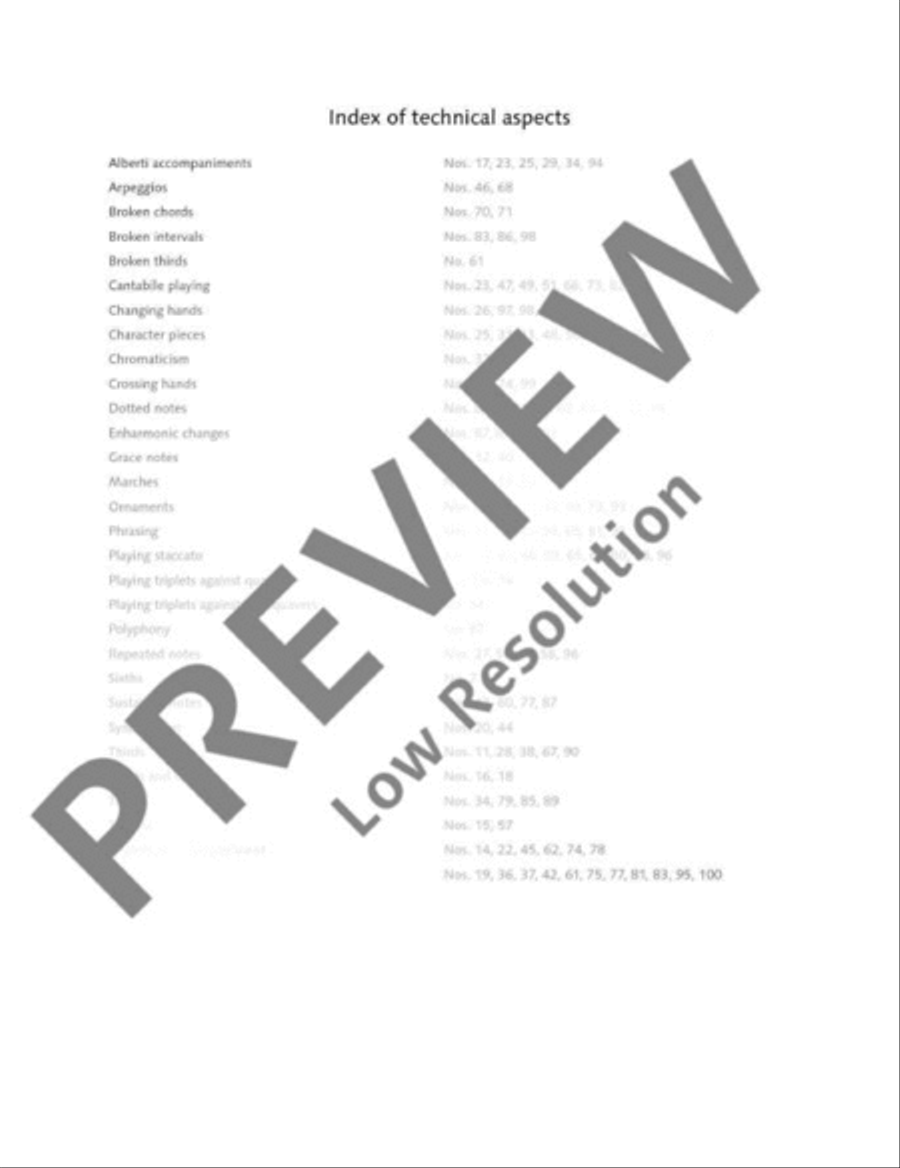 100 Easy Exercises Piano Method scores gallery preview page 4