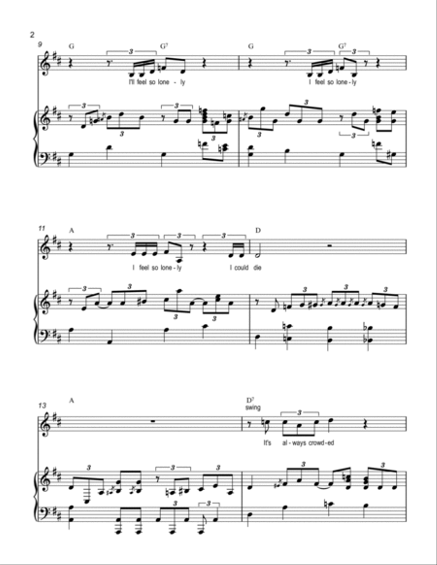 Heartbreak Hotel Heartbreak Hotel Voice scores gallery preview page 2