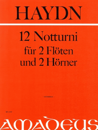 Book cover for 12 Notturni