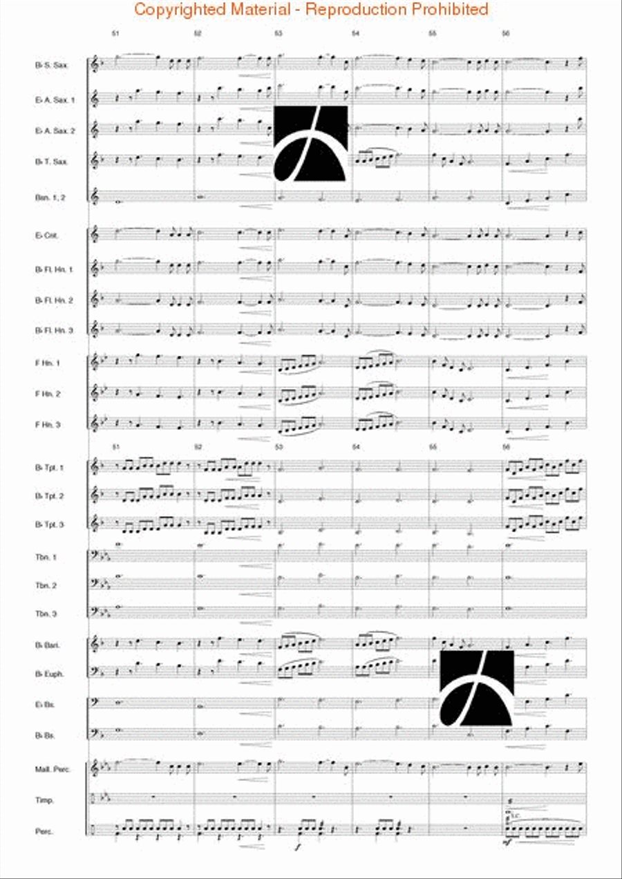 O Holy Night O Holy Night Concert Band scores gallery preview page 10