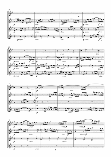 Prelude and Fugue No. 12 arr. Saxophone Quartet image number null