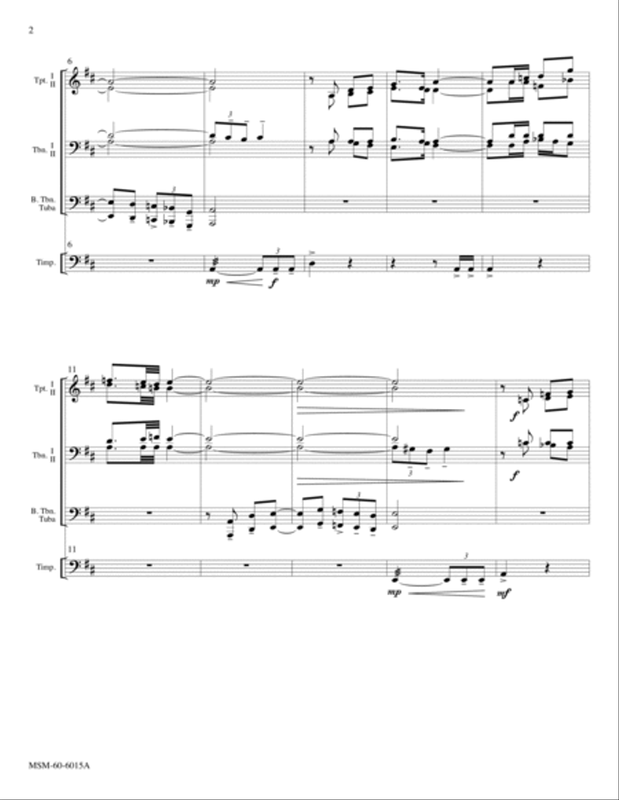 Sound the Bell of Holy Freedom Come to Us, O Holy Spirit (Full Score) Choir scores gallery preview page 18