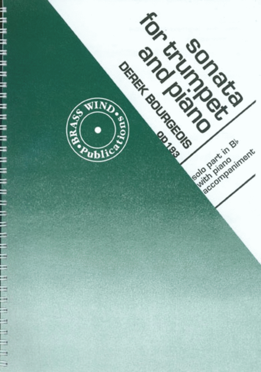 Bourgeois - Sonata Op 193 Trumpet & Piano Trumpet Solo scores gallery preview page 1