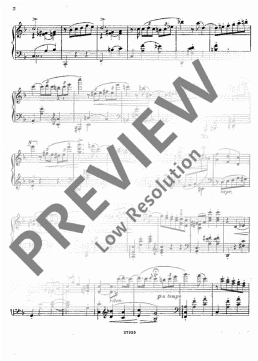 Wiener Freuden Piano Solo scores gallery preview page 5