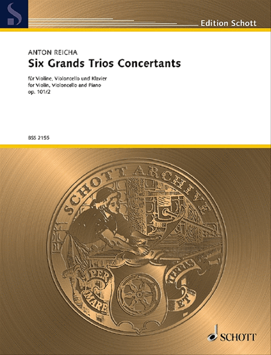 Six Grands Trios Concertants Piano Trio scores gallery preview page 1
