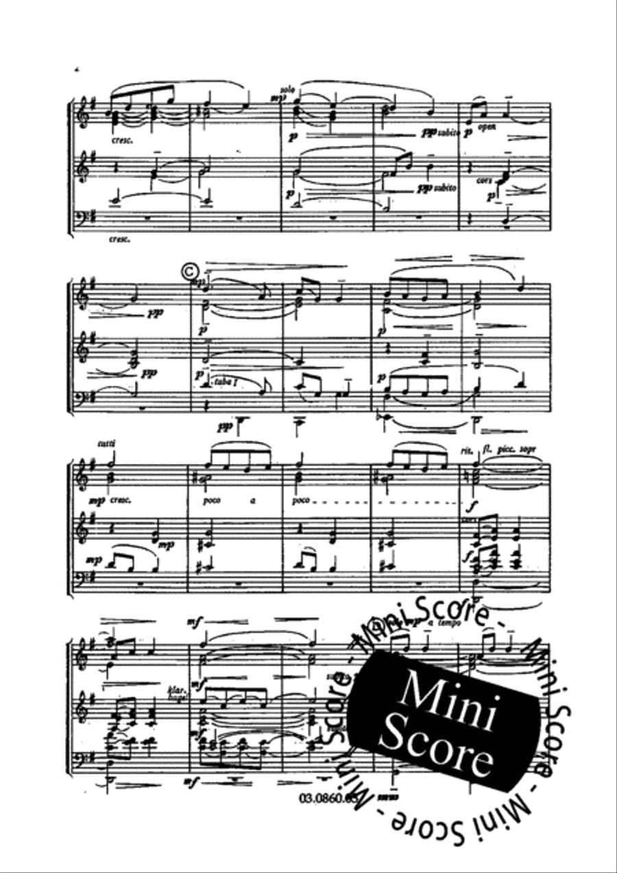 To a Wild Rose Fanfare Band scores gallery preview page 6