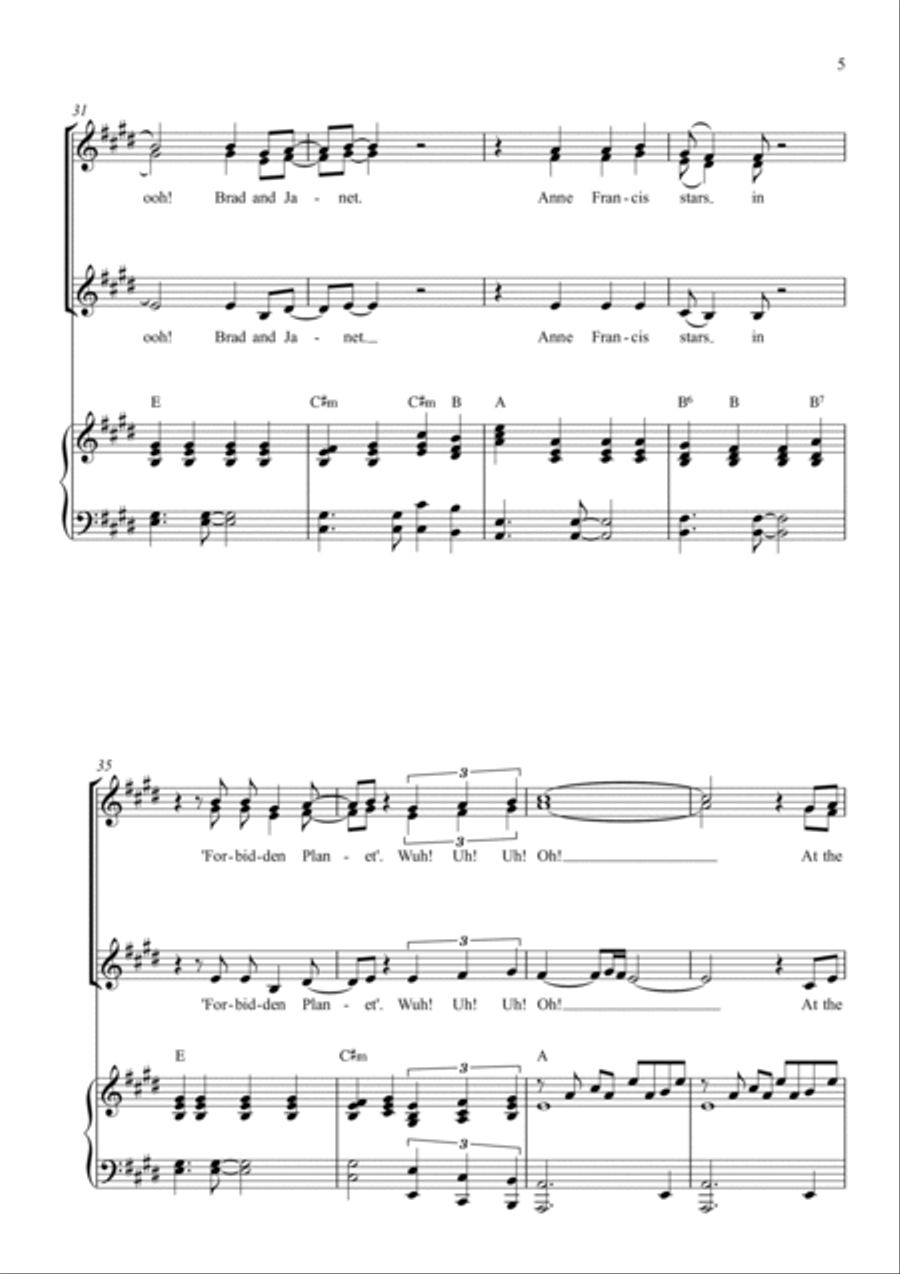 Science Fiction Double Feature SSA scores gallery preview page 5