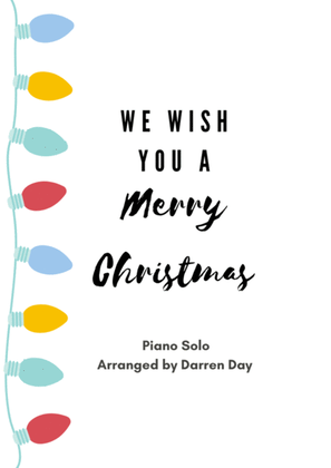 Book cover for We wish you a Merry Christmas