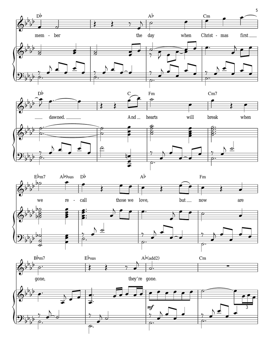 Forever Christmas Forever Christmas Piano Solo scores gallery preview page 5
