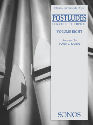 Book cover for Postludes - Vol 8 - Organ