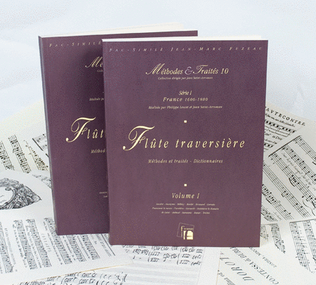 Book cover for Methods & Treatises Flute - 2 Volumes - France 1600-1800