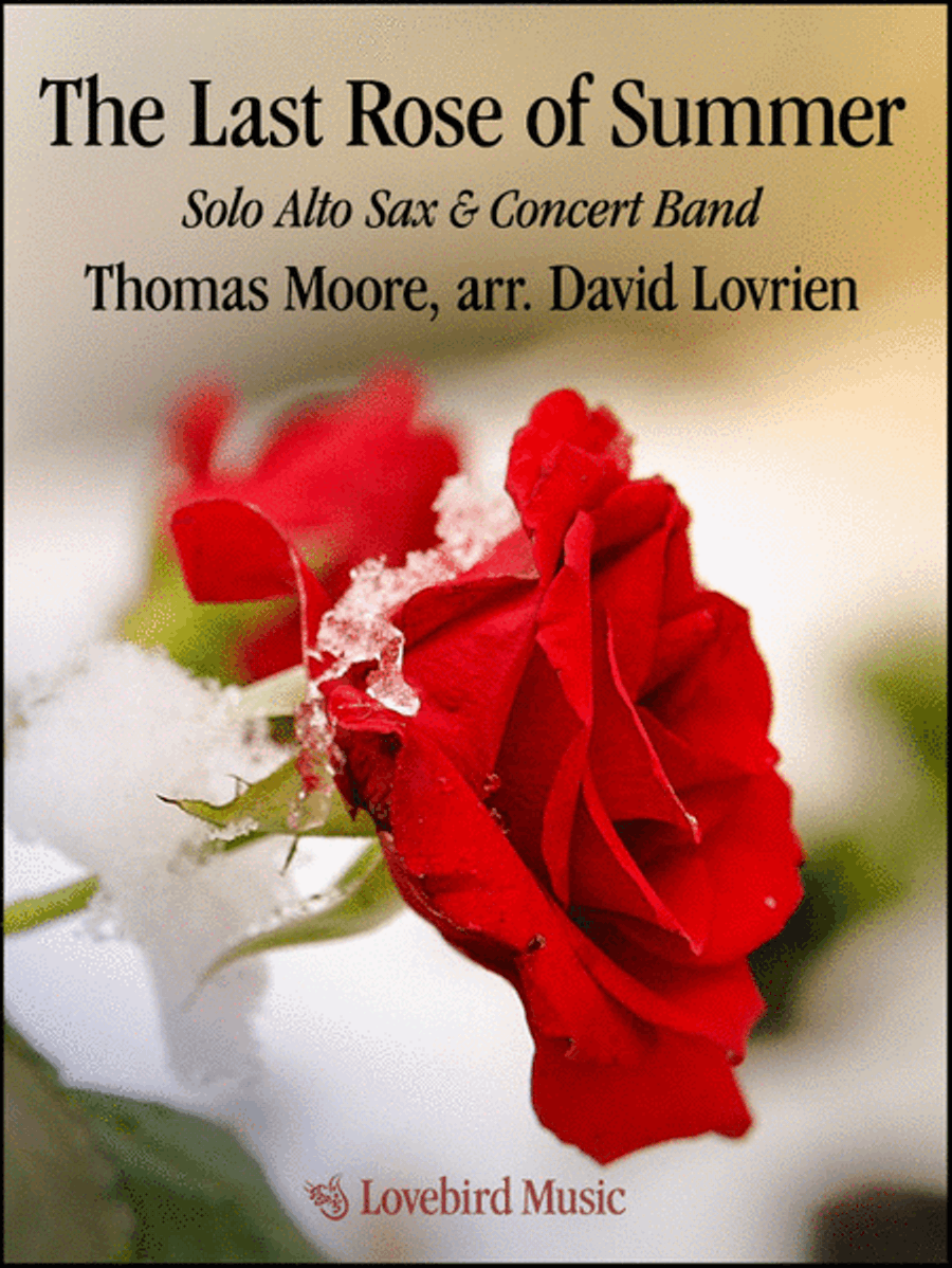 The Last Rose of Summer Concert Band scores gallery preview page 1