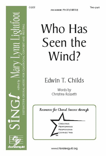 Who Has Seen the Wind (2-part choir w/flute of C instrument)