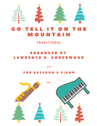 Book cover for Go Tell It on the Mountain for Solo Bassoon