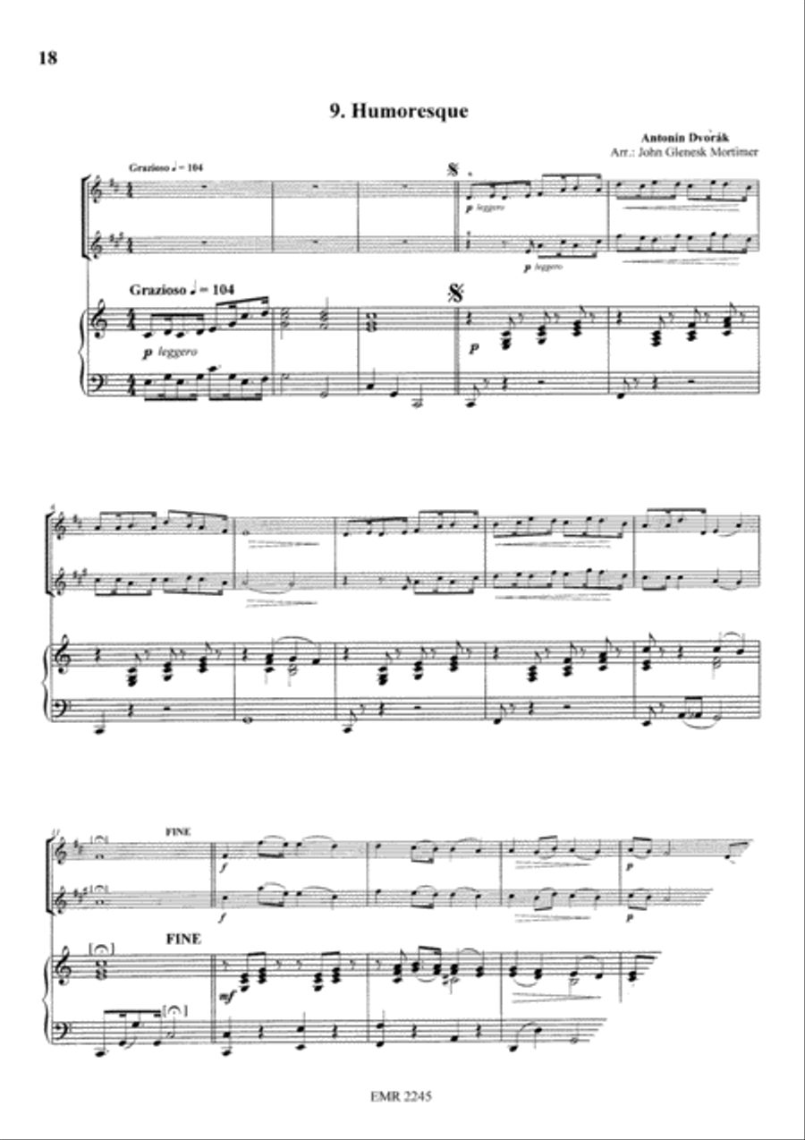 Duos Vol. 3 Woodwind Ensemble scores gallery preview page 11