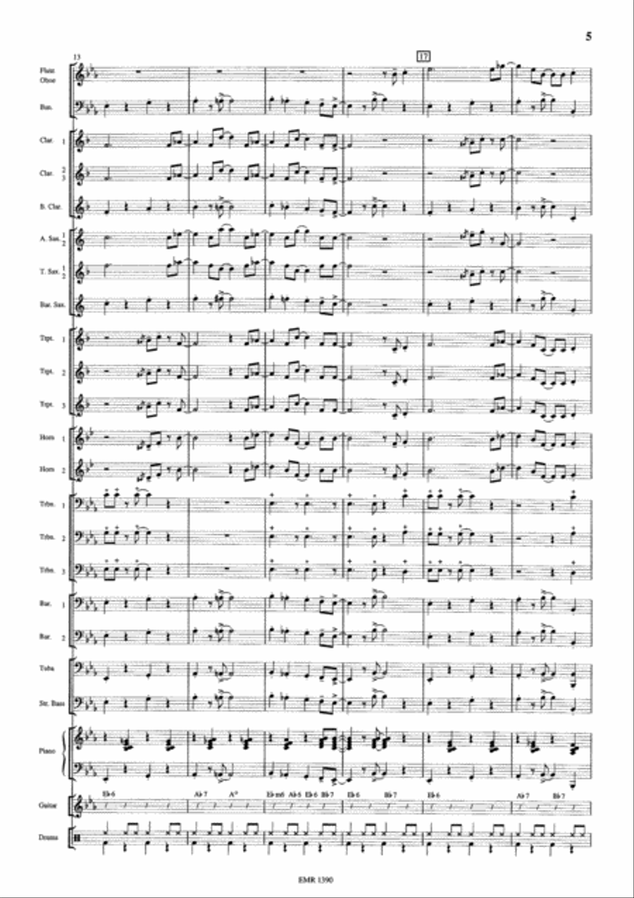 Tuxedo Junction Concert Band scores gallery preview page 6