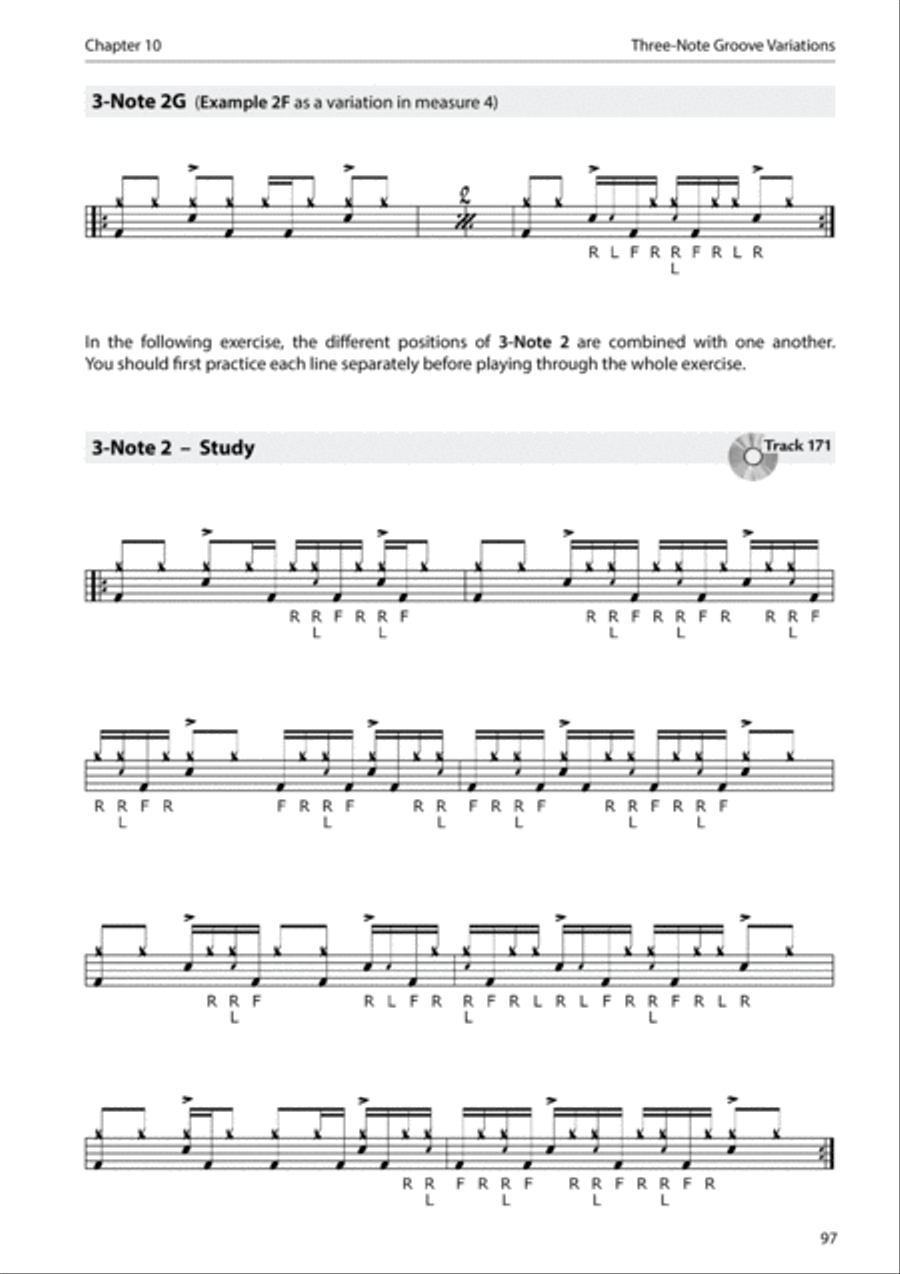 Jost Nickel's Groove Book Drum Set scores gallery preview page 5